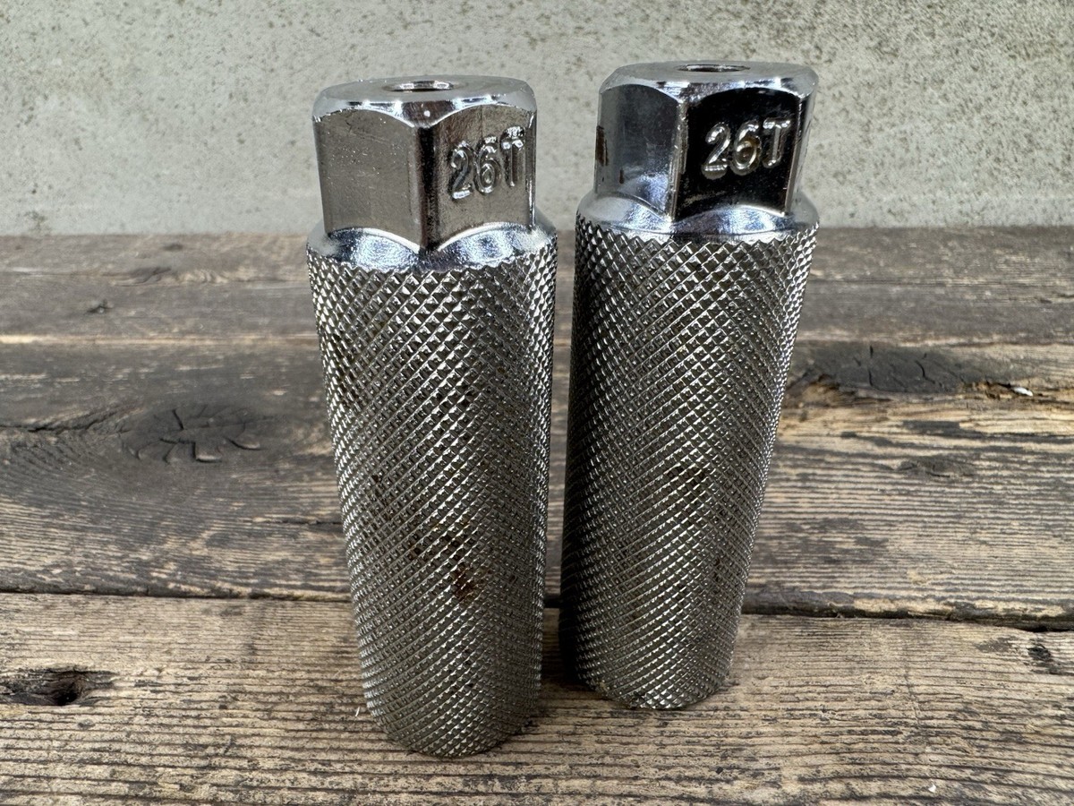 新品デットストック・GT TRII MAXI AXLE PEGS 26T GT Bmx Pegs 26t Stamped Vintage Old Mid School | eBay