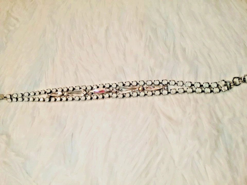 *NUEVO* Y *RETIRADO* ~ SorrelliI ~ "NOVIA BLANCA" ~ Multi-Corte ~ Pulsera Foto 3 de 4