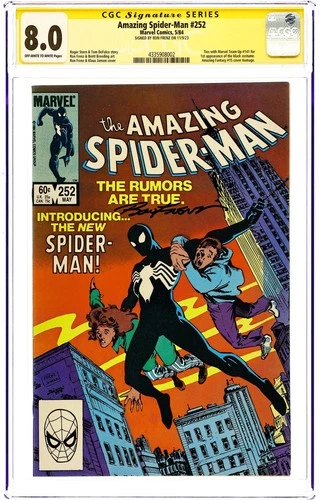 Amazing Spider-Man #252 Direct CGC 8.0 SS Frenz 1984 4335908002