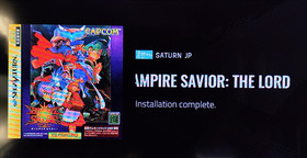 Vampire Savior (Sega Saturn, 1998) *JP Disc Only* Tested & Cleaned! US Seller