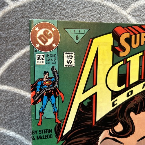 Action Comics 662 DC Superman Reveals ID to Lois Lane