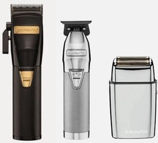 BaByliss PRO Black - Silver Clipper, Trimmer  Shaver SET - BRAND NEW