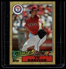 2012 Topps Update #TM-112 Yu Darvish 1987 Topps Minis Future Stars