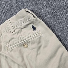 Polo Ralph Lauren Pants Mens 36x32 Beige Khakis Regular Fit Cotton Ethan Pant