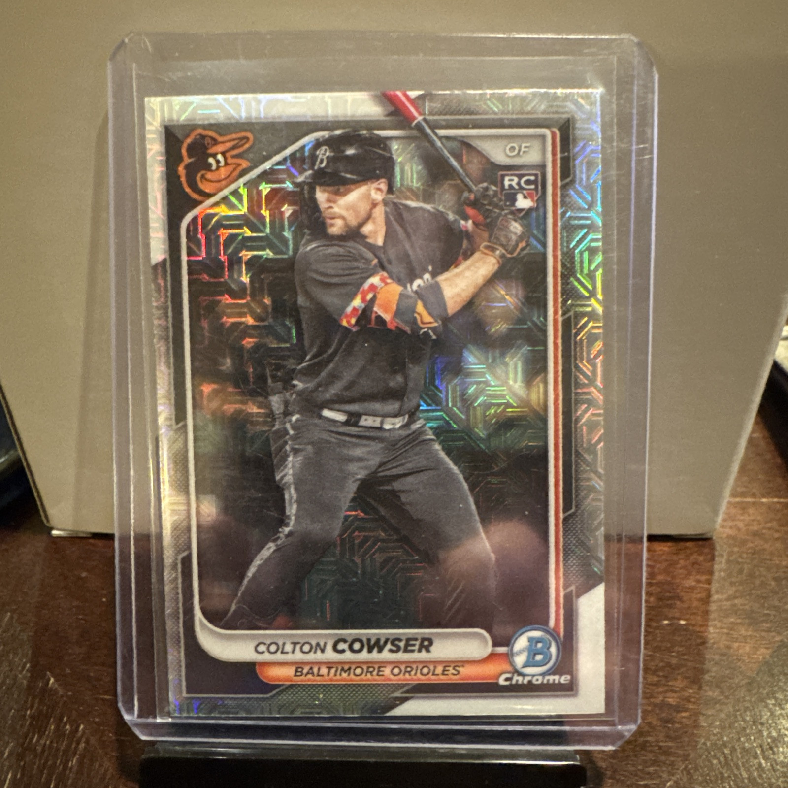 2024 Bowman Chrome Colton Cowser Rookie Mojo Refractor RC #33