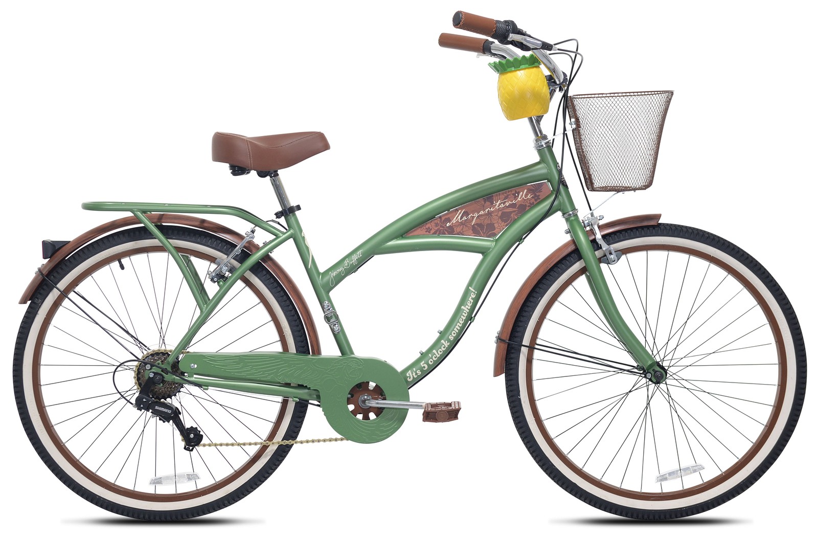 Bike 26" Perfect Fit Frame, 7-speed, Green