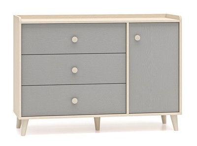 Kommode Sideboard Mevel 120x40x85cm Farbe wählbar 1-türig