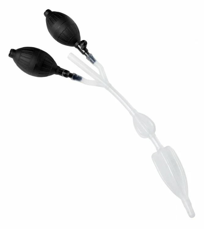 CleanStream-Silicone-Inflatable-Double-Bulb-Enema-System-Pump-Anal-Colon-Cleanse