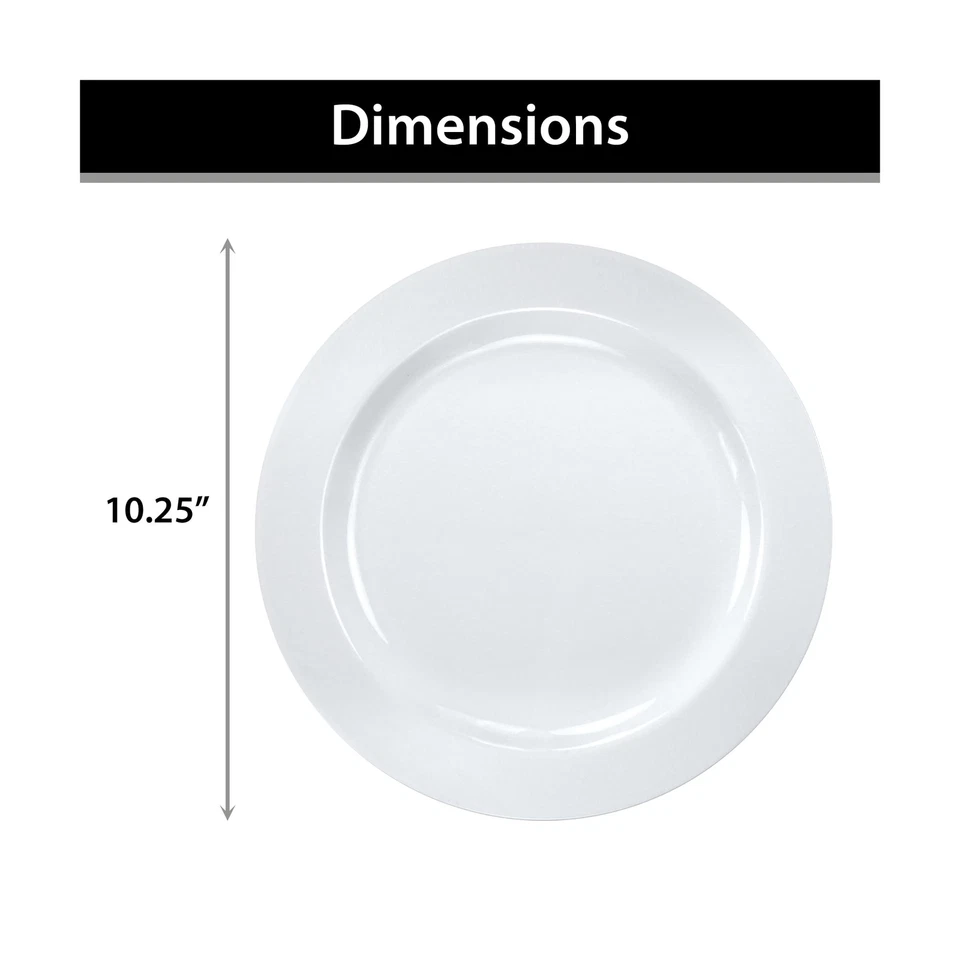 Placas de plástico de peso pesado de 10,25 pulgadas de calidad premium Lillian C... Foto 2 de 4