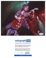 Steve Stevens Signed Autograph 8x10 Photo Billy Idol Michael Jackson ACOA COA