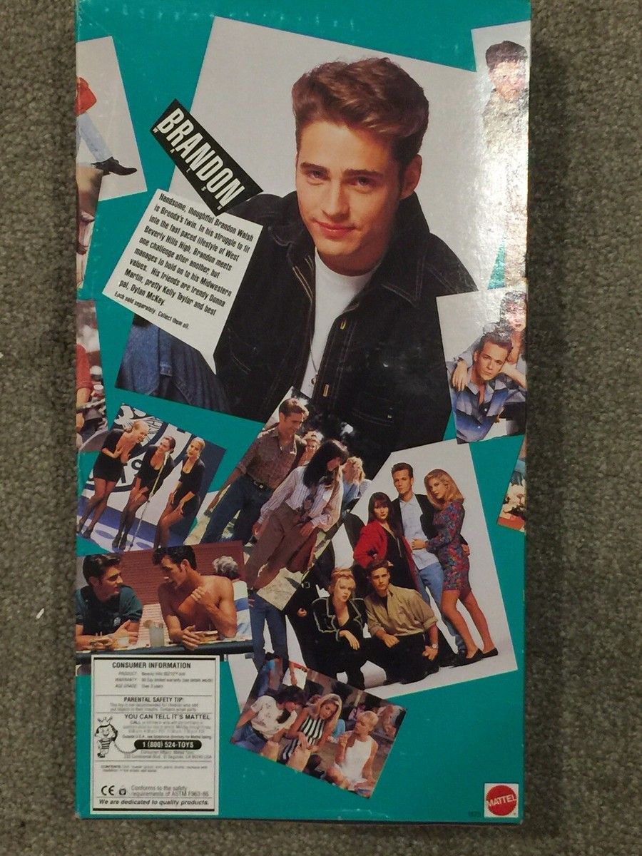 RARE Sealed Mattel Beverly Hills 90210 Brandon Doll New | eBay