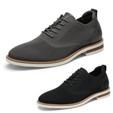 Men's Dress Shoes Mesh Breathable Formal Oxfords Bussiness Shoes Size