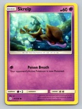 2019 Pokemon Card Cosmic Eclipse Skrelp 91/236