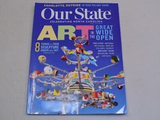 Our State Celebrating North Carolina Magazine Sculpture Art Charlotte April 2021