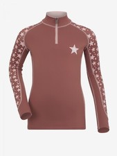 LeMieux Mini Childrens Base Layer Orchid UV Protection Soft Flat Seams Riding