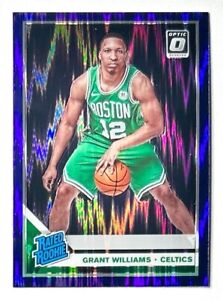 2019-20 Optic Grant Williams Purple Shock Prizm Rookie SP RC #157 Hornets NBA