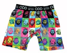 ODD Stand Out BE ODD CHEECH & CHONG Vibrant Colors Squares Boxer Briefs Mn's NWT