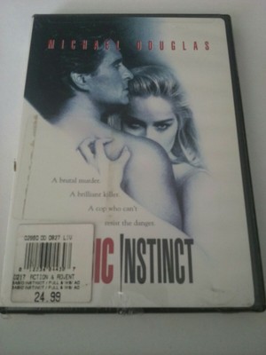 Basic Instinct (DVD, 1997) WS & FULL M Douglas Sharon Stone BRAND NEW