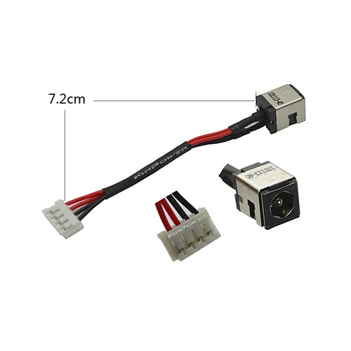 Connecteur Générique Réparation Connecteur D'alimentation (jack DC) Pour Asus RX571LH-BQ055T - Prise De Charge, Sans Marque, Neuf Remplacement Générique Power Jack - Foto 12