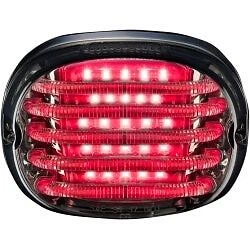 Luz trasera LED de bajo perfil Custom Dynamics PB-TL-LPW-S Smoke ProBeam 99-19 FLHT Foto 2 de 2