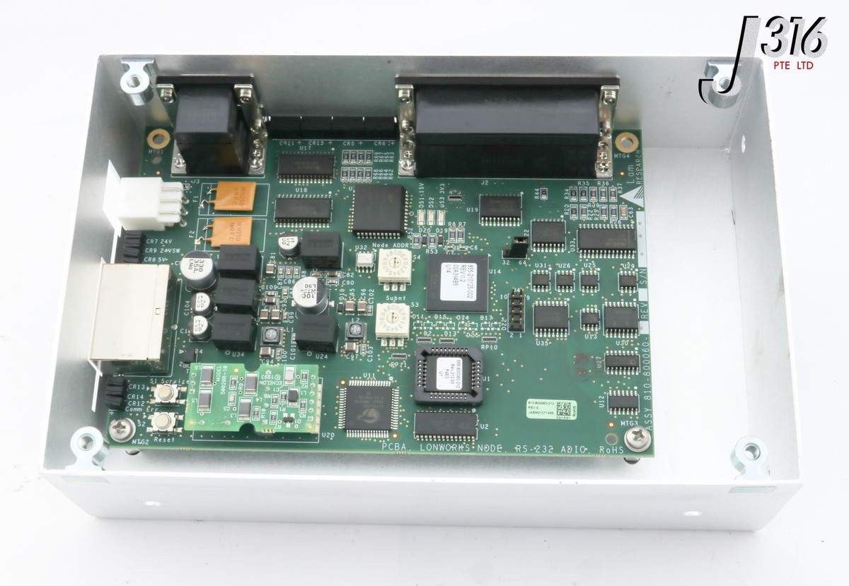 27798 LAM RESEARCH LONWORKS NODE, RS-232 ADIO, PCB MOD ASSY 27798 LAM RESEARCH LONWORKS NODE, RS-232 ADIO, PCB MOD ASSY