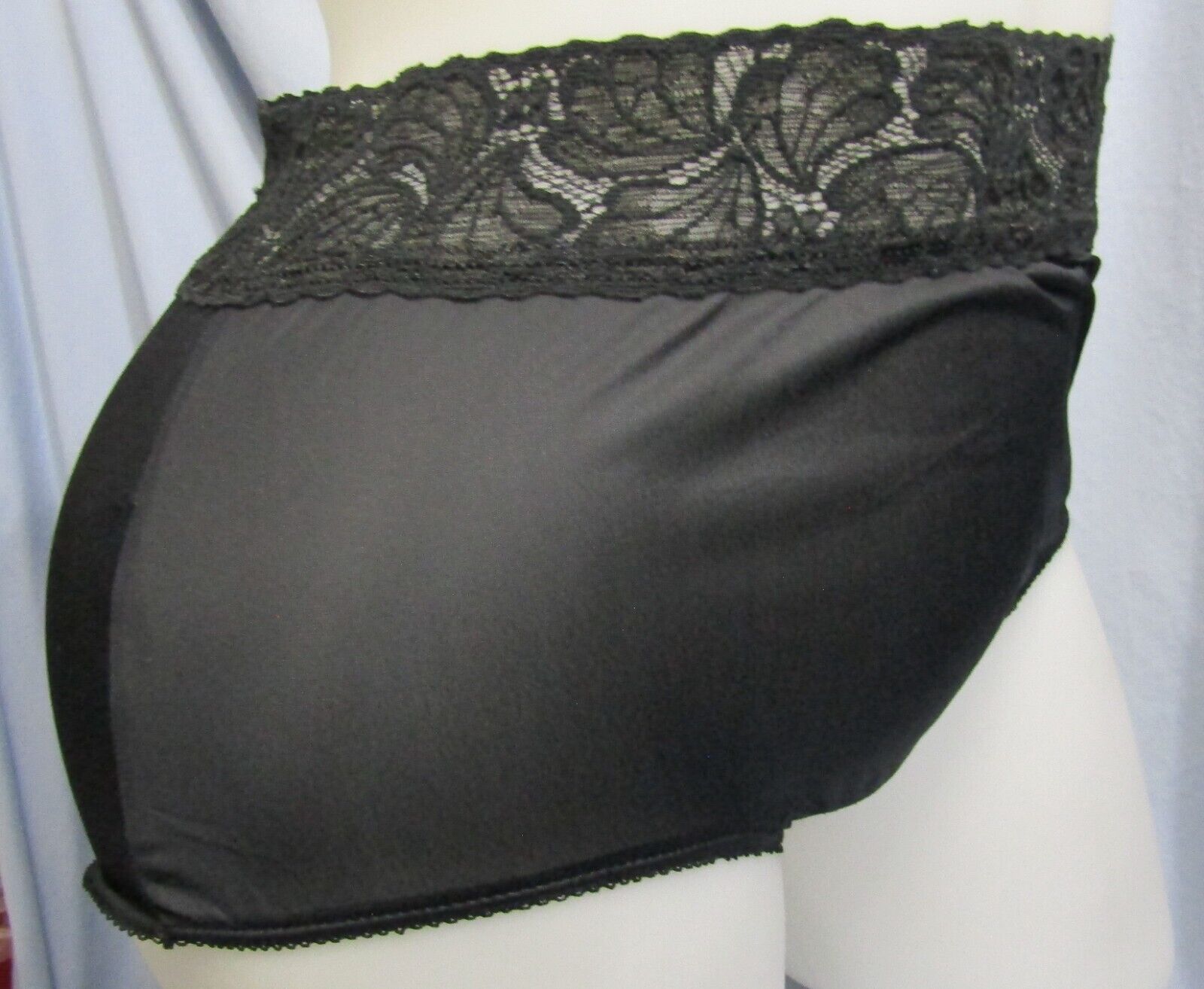Vintage Myonne 100% Nylon Full Brief Panty w/Lace… - image 8