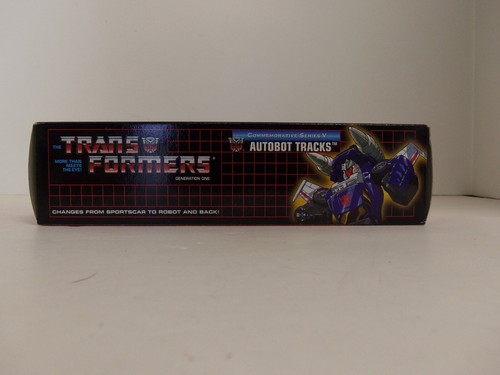 TRANSFORMERS Autobot Tracks Commemorative Series V 5 Hasbro 2003 SEALED NEW - Picture 5 of 7