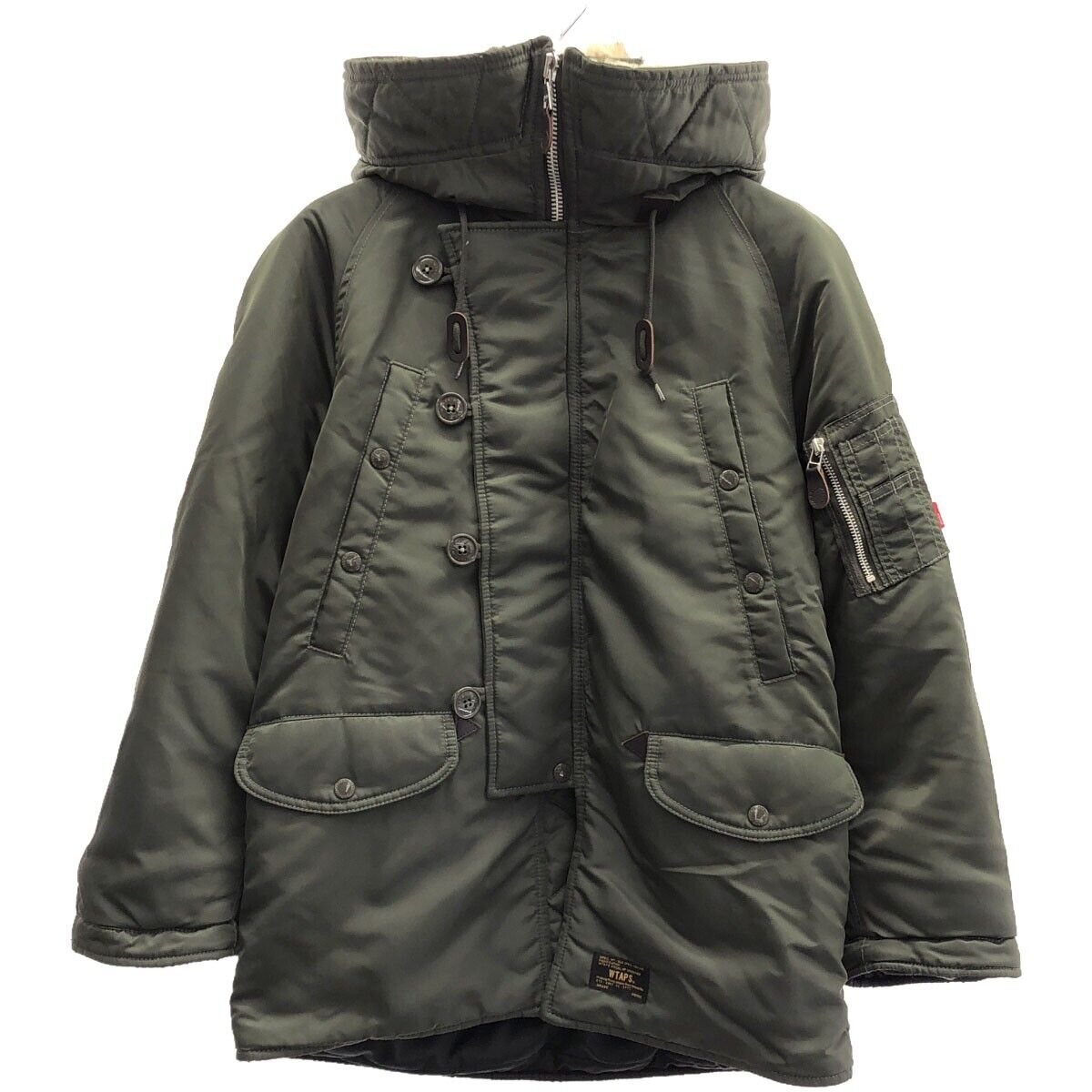WTAPS 16AW N3B Jacket Nylon Twill Military Khaki WTAPS 16AW N3B Jacket Nylon Twill Military Khaki