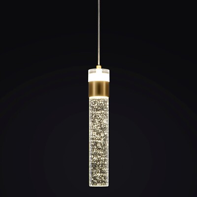 1x Epinl Kristall Gold Pendelleuchten 4000K LED Kronleuchter Modern