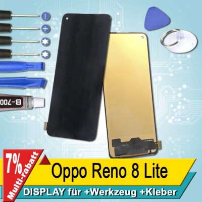 Display Für Oppo Reno 8 Lite Bildschirm INCELL Schwarz+