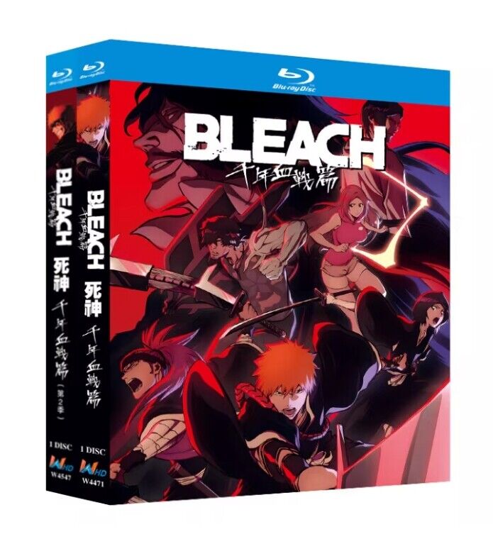 2023 Japan Drama Bleach: Thousand-Year Blood War 1+2 Blu-ray English Sub  Boxed