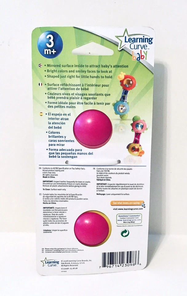 Learning Curve Baby Shakin' Shells Rattle - 3m+ - Image 2 of 3