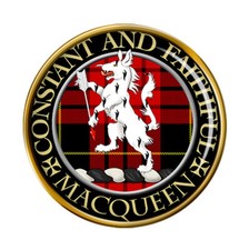 Macqueen Scottish Clan Pin Badge