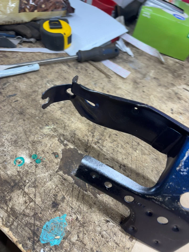 1981 1987 91 1993 Dodge Ram W250 D350 D150 A/C QUADRO DE SUPORTE DE MONTAGEM PLACA DE PAINEL - Imagem 4 de 4