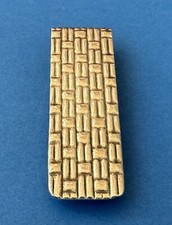 VTG Authentic 925 Sterling Silver Tiffany  Co Alligator Reptile Skin Money Clip