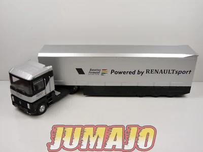 SMI5 SEMI REMORQUE 1/43 Centauria IXO : Renault TR350 Benetton F1 team
