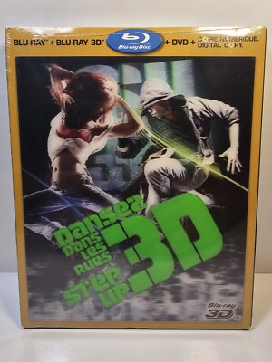 Step Up 3 (Blu-ray/DVD, 2010, 3-Disc Set, Canadian Includes Digital Copy 3D)