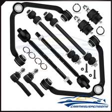 For 1998-2001 Ford Explorer 10Pcs Front Tie Rod Ends Control Arm Suspension Kit