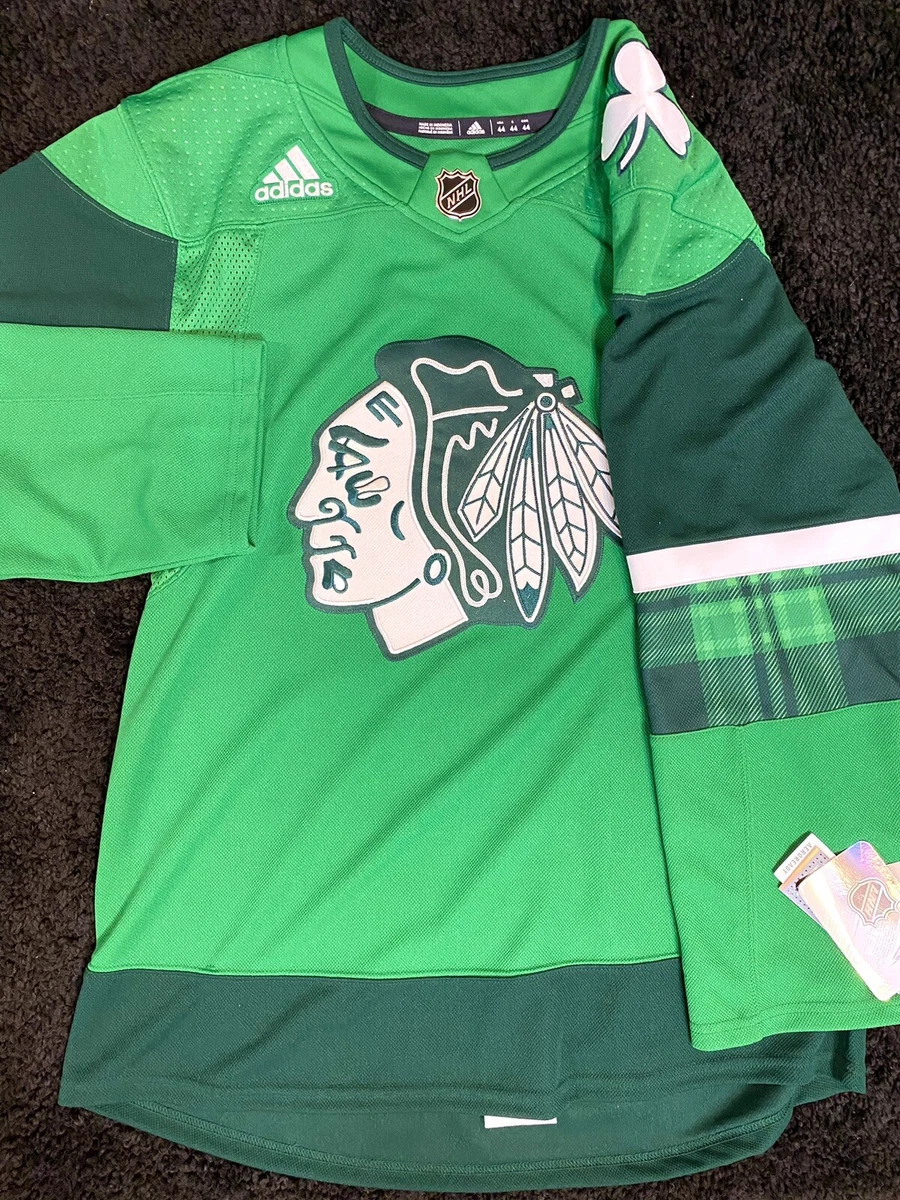 Chicago blackhawks hotsell green shirt