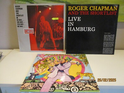 Roger Chapman 2LP 1DOLP Vinyl Schallplatte BluesRock G+bisVG+ RogerChP1