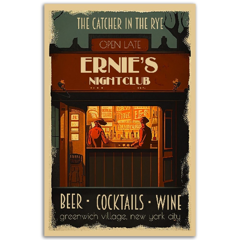 The Catcher In The Rye Ernie's New York City Travel Style