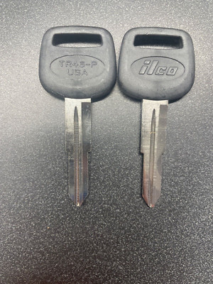 2 Key Blanks 1990 1991 1992 1993 Toyota Celica Automotive Blank Keys TR46 Ilco