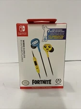 PowerA Fortnite Peely Wired Earbuds Nintendo Switch "New In Box" Code Included