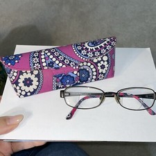 Vera Bradley 53-17-135 eyeglasses Boysenberry  Case Jessica Prescription