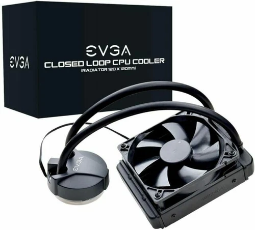 EVGA CLC 120 CL11 Water CPU Intel Cooler - Black (400-HY-CL11-V1) - Picture 1 of 1