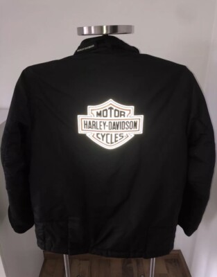 Harley Davidson Gr.M Harley Reflective Jacke HD Motorcycle reflektierend HD  