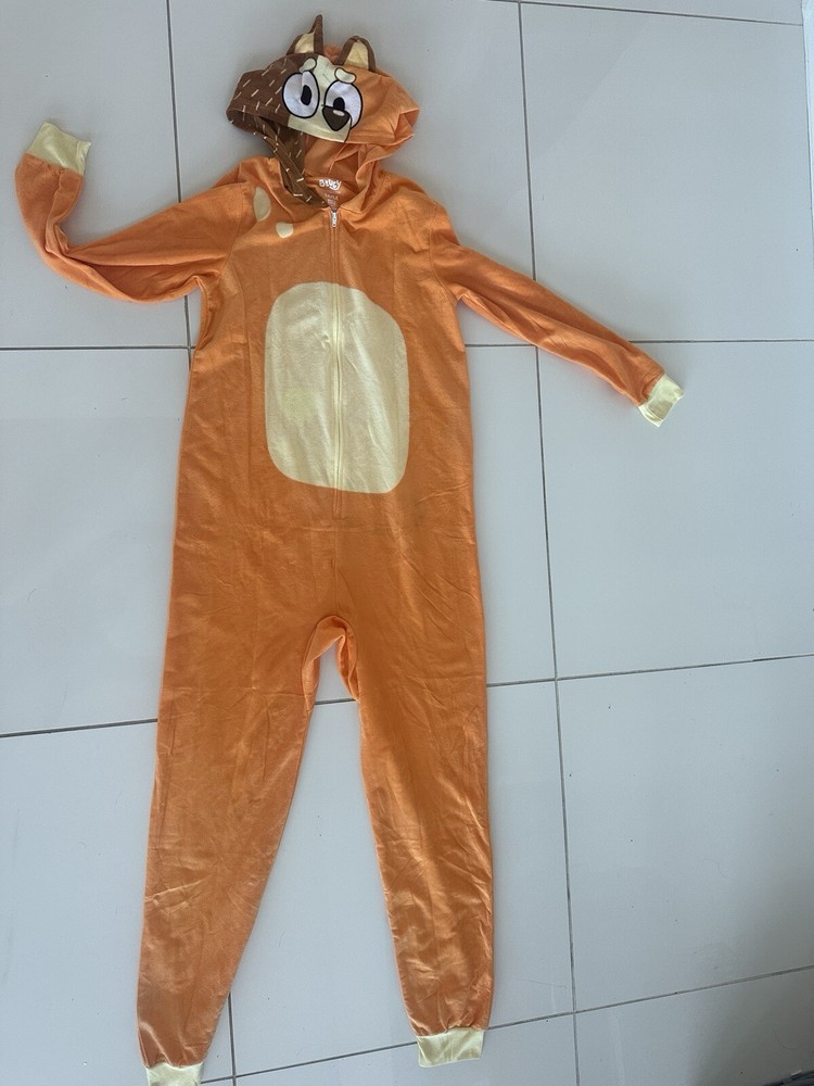 Bluey One Piece Pajama Mom Chilli Bingo Family Zip Medium Costume Disney Charac