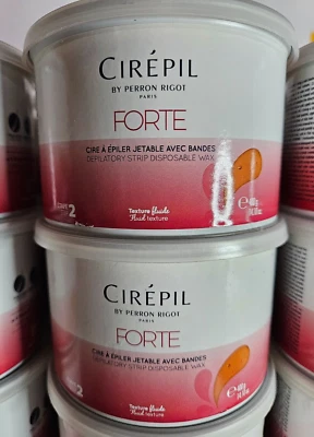 Cirepil by Perron Rigot Forte depilatory strip disposable wax *please read desc*