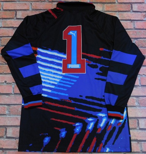 PUMA MAGLIA SHIRT CALCIO NOLEL PORTIERE VINTAGE MADE IN ITALY (625) tg. S - Foto 2 di 3
