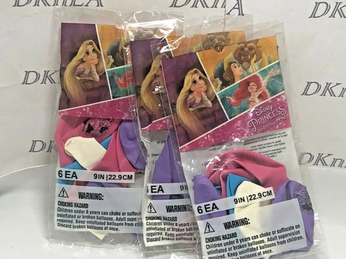 Suministros para fiestas de cumpleaños "Princesa Disney", platos, pancartas, servilletas, globos - Imagen 86 de 127